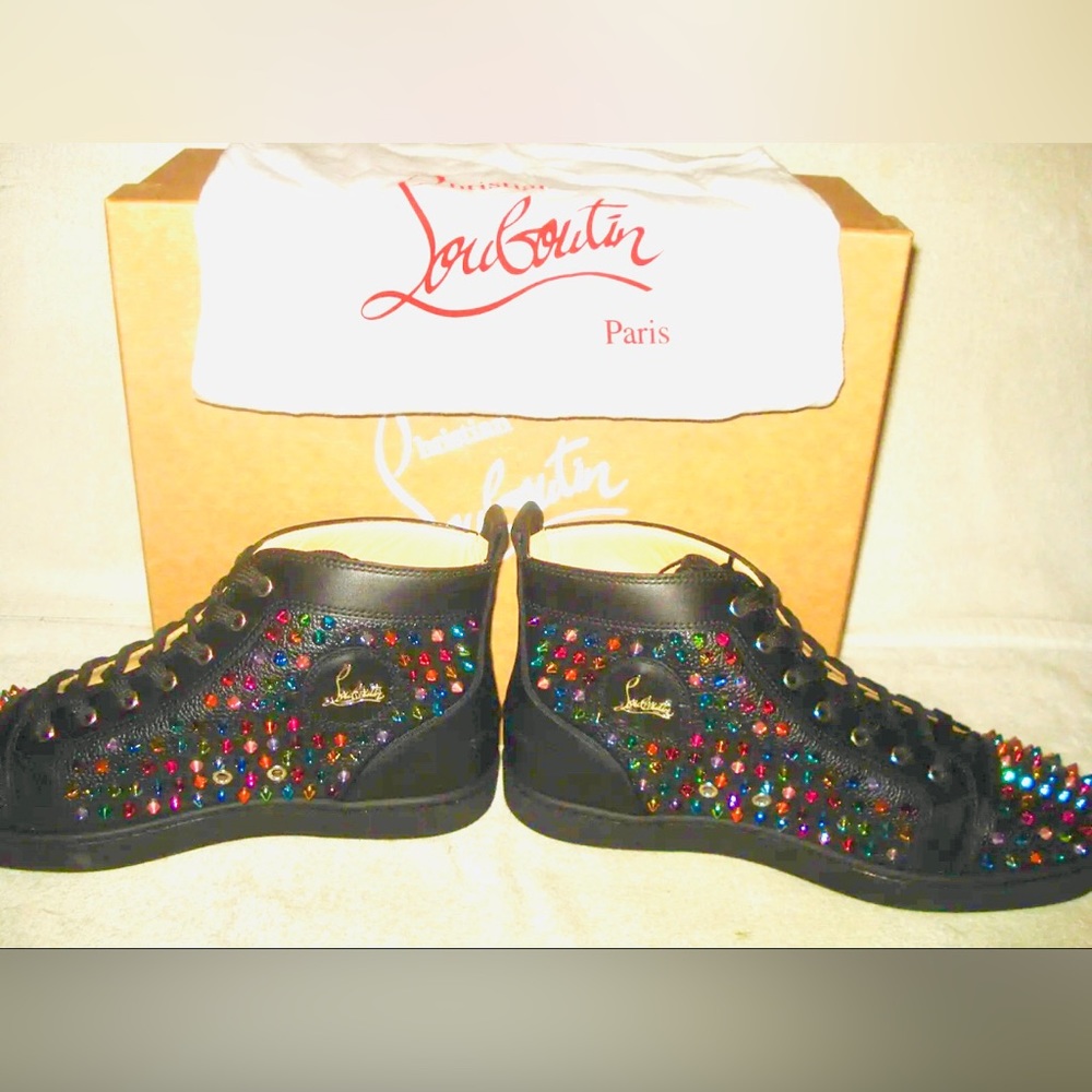 NEW/UNWORN CHRISTIAN LOUBOUTIN LOUIS ORLATO BOUM BOUM SNEAKERS - Picture 12 of 16